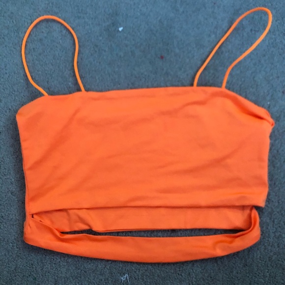 cropped orange tank - Picture 3 of 3